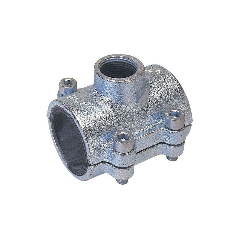 Gebo - dt - collier avec prise 3 x 1 acier