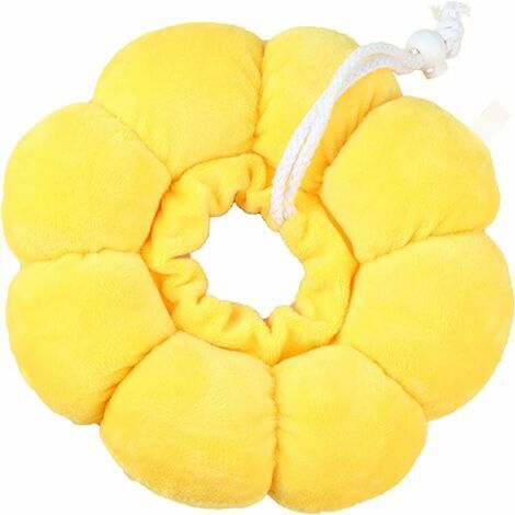 Collier de récupération pour Animaux de Compagnie, Collier de Protection pour Animaux réglable, Collier Anti-Morsure Souple pour Chiens Chats（17-27cm）