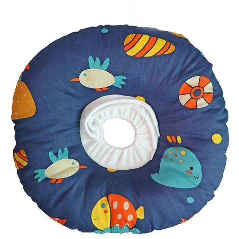 Collier de récupération pour chats - Bleu foncé, Taille S