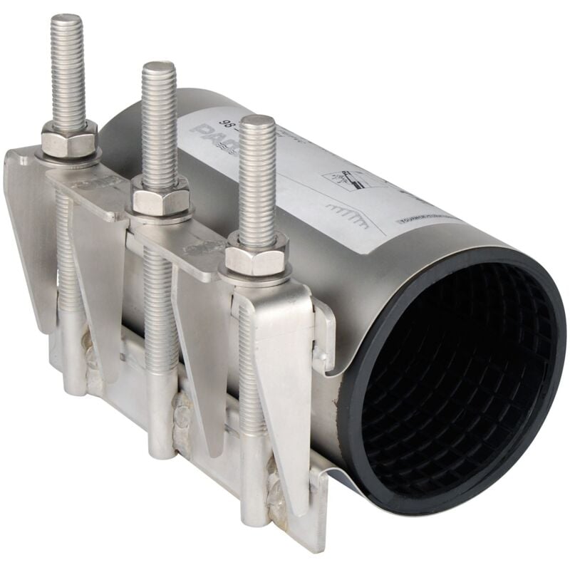 Collier de réparation pour tube rigide Pe-Pvc-Acier-Fonte Ø138/150 Sferaco