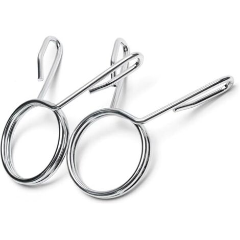 Collier De Sécurité À Ressort - Pour Barre Olympique 50 mm - Entraînement Musculation Force - Lot De 2