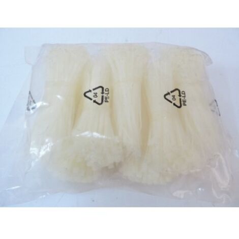 Collier de serrage 100x25mm naturel (sachet de 1000) pour cables Ø 20mm max intérieur SL-M SES STERLING 01860020018