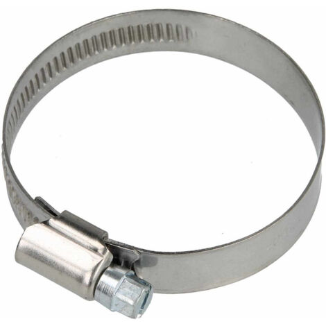 Collier de serrage 12 mm inox plage de serrage 70-90 mm