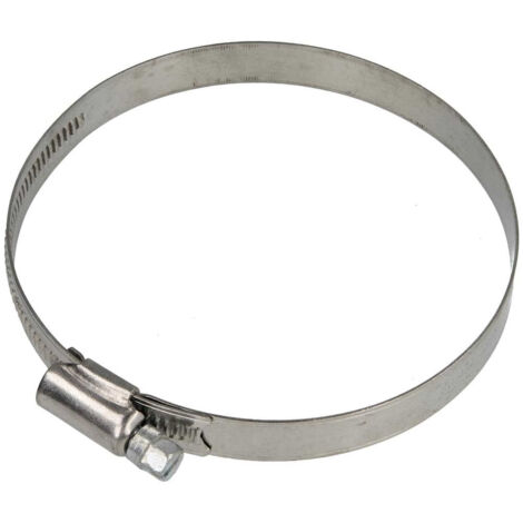 Collier de serrage 12 mm inox plage de serrage 80-100 mm