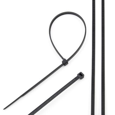 Collier de serrage  2,5x200 Noir UV (100 pièces) EDO777788 EDO Technic