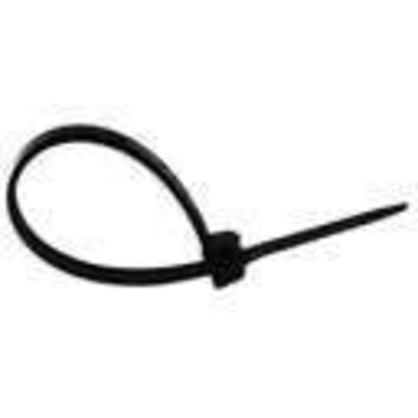 Collier de Serrage 3,6 x 100mm Nylon Noir x100