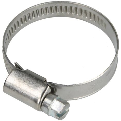 Collier de serrage 9 mm inox plage de serrage 25 - 40 mm