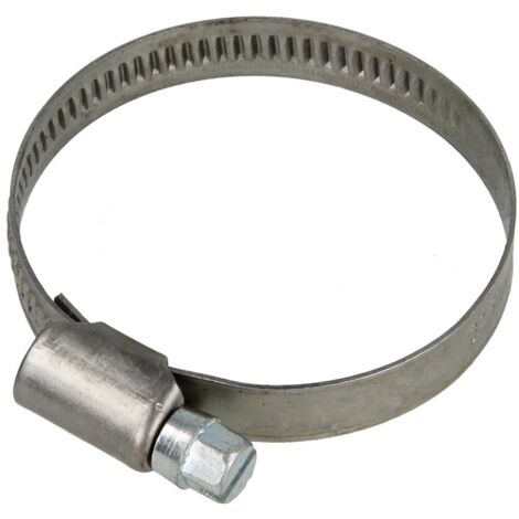 Collier de serrage 9 mm inox plage de serrage 35 - 50 mm