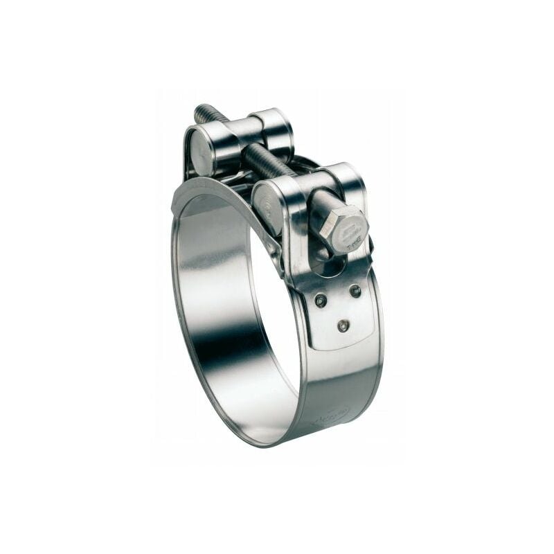 Collier de serrage à tourillons - Pour tuyau épais et armé - Acier Inoxydable A4 98-103 - Unité