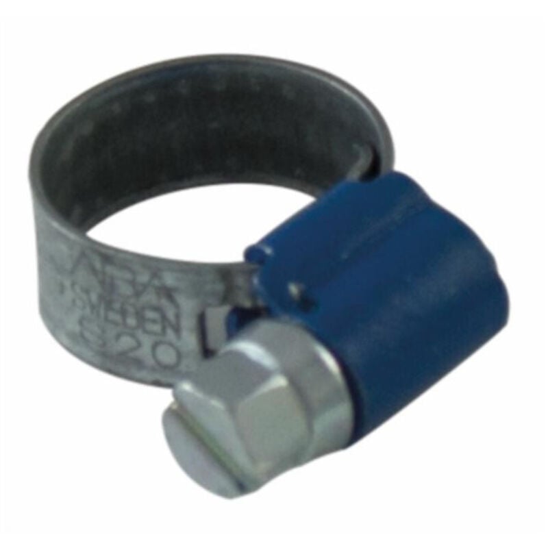 Collier de serrage à vis sans fin 9 mm "aba" 08 à 12 mm (Lot de 25)