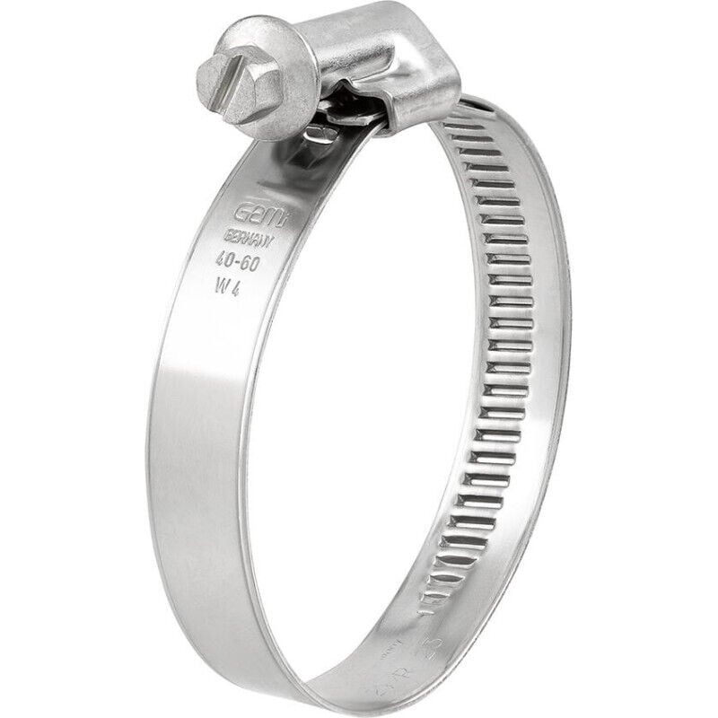 Collier de serrage à vis sans fin sx-t 9 16-27 C7 W4 Acier inoxydable 1.4301 (Par 50)