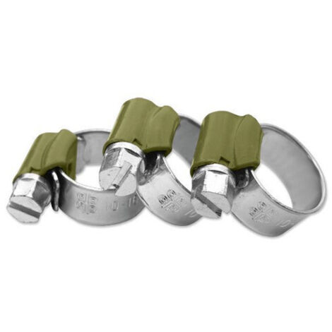 Collier de serrage à vis sans fin W1 BRADAS 16-25mm (Lot de 10)
