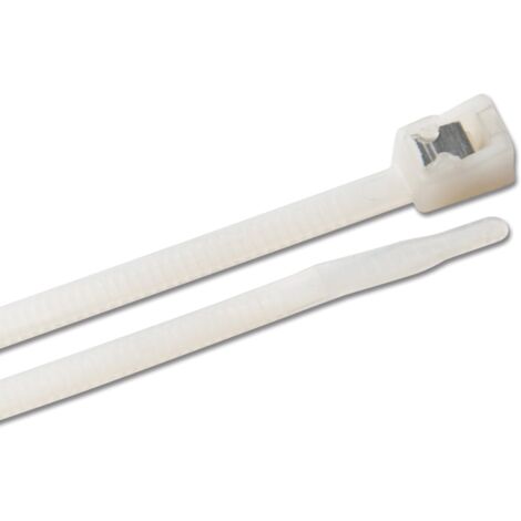 Collier de serrage Blanc ANCOR Long. (cm) - 28