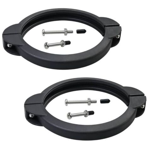 Collier de serrage de piscine de rechange SF80110-2 avec vis, compatible avec les pompes à filtre à sable Intex de 12 et 14 pouces (débit : 2 100 et 2 800 gal/h) pour piscines hors sol