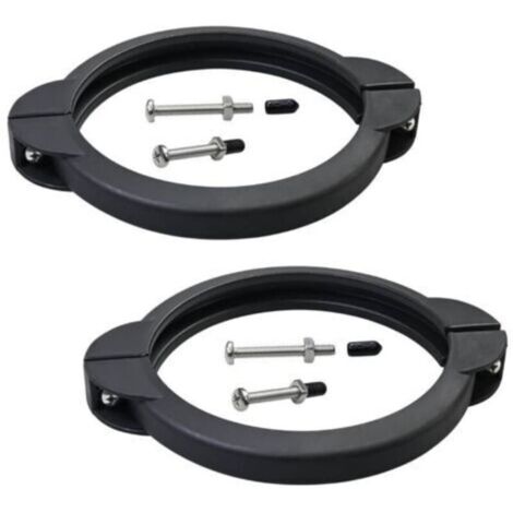 Collier de serrage de piscine de rechange SF80110-2 avec vis, compatible avec les pompes à filtre à sable Intex de 12 et 14 pouces (débit : 2 100 et 2 800 gal/h) pour piscines hors sol