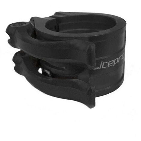 Collier de serrage de tige de selle à dégagement rapide pour vélo pliable, boucle à double couche ultralégère, support de tige de selle de vélo, b