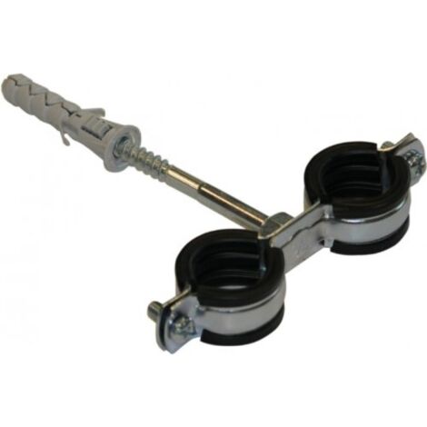 Collier de serrage double avec joint 20-24 mm (1/2"")