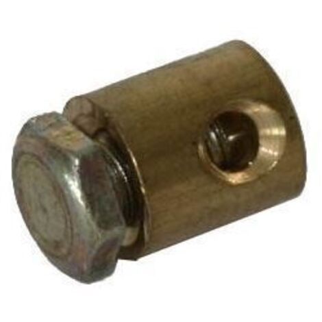 Collier de serrage du câble d'accélérateur pour débroussailleuse avec vis externe 450183