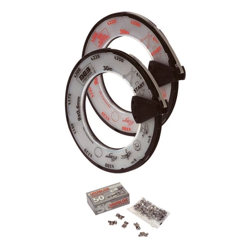 Collier de serrage en acier inoxydable aisi 430