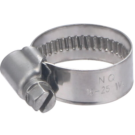Collier de serrage inox largeur 12 mm AROZ Ø16 à 25mm x2 colliers