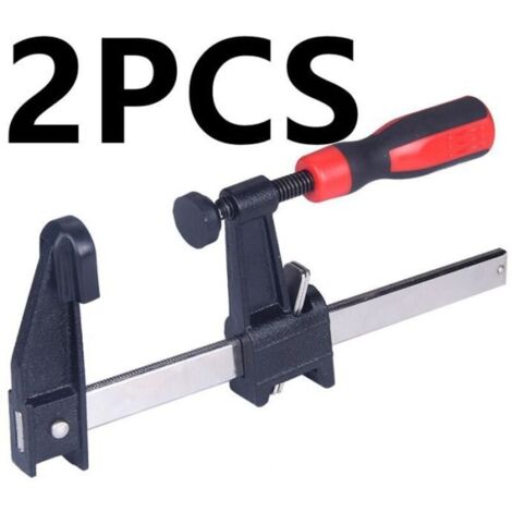 Collier de serrage, kit de serrage rapide en métal 2 pièces, largeur de serrage 300 mm, force de serrage maximale 272 kg