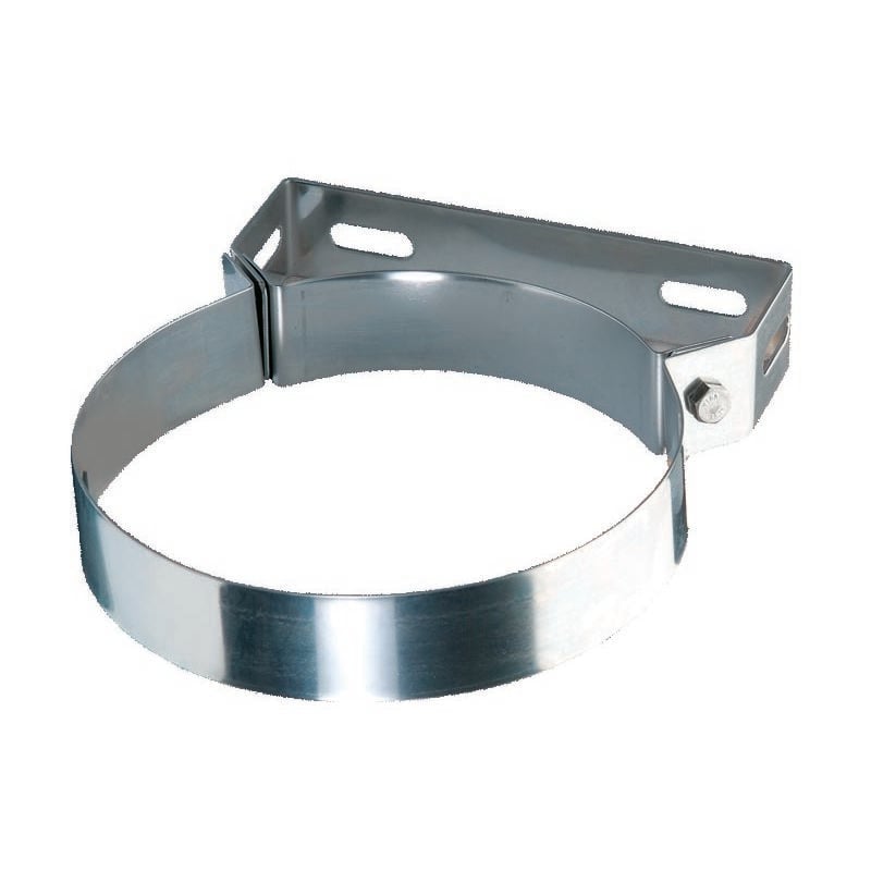 Collier de serrage mural en acier inoxydable d. 160