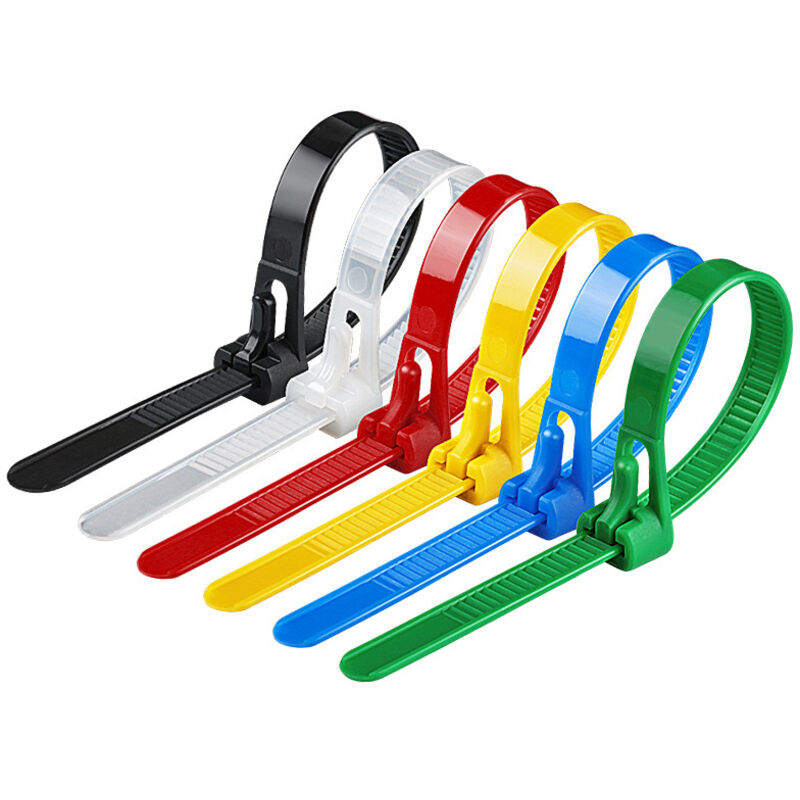 Collier de Serrage Plastique Réutilisables 4x150mm , Attache Câble Colorées, Serre Câbles Nylon, Colliers Serre-Cable Résistant aux UV - Lot de 360