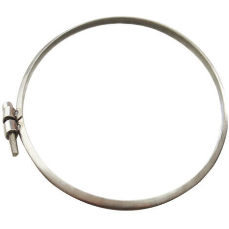 Collier de serrage pour cheminée en acier inoxydable (DN 100)