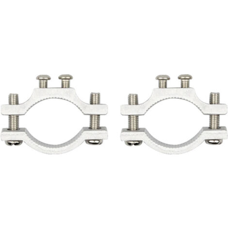 Collier de serrage pour support de phare LED de moto, collier de serrage pour éclairage de véhicule électrique et de vélo, collier de serrage multifonctionnel avec vis