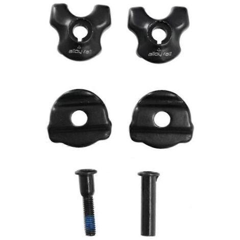 Collier de serrage pour tige de selle de vélo, adaptateur pour rails de selle en carbone 7x7 mm, clips ovales/ronds pour tube de selle de vélo