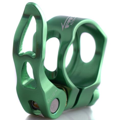 Collier de serrage pour tige de selle de vélo en alliage d'aluminium, fixation creuse à dégagement rapide, clip de tube de
