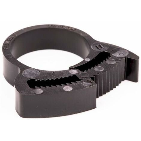 Collier de serrage pour tuyau, A sertir, Nylon, 29.4 32.7mm ( Prix pour Sachet de 10 )
