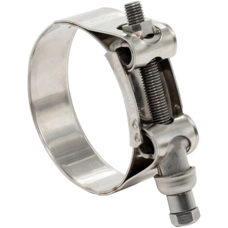 Collier de serrage pour tuyau, Acier inoxydable et Acier Zingué, 47 51mm ( Prix pour Sachet de 2 )