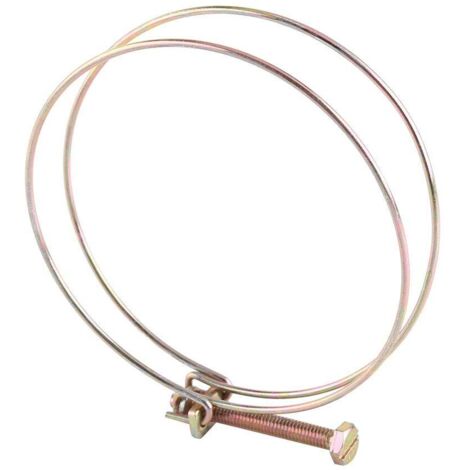 Collier de serrage pour tuyau d'eau à double fil