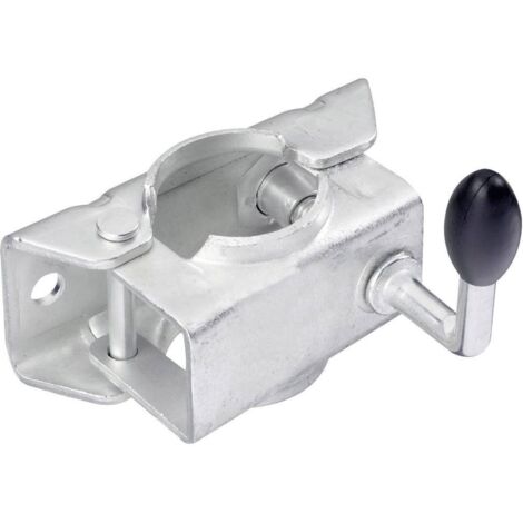 Collier de serrage remorque 25200 – Acier zingué – Diamètre 48mm – Fixation robuste pour supports et roues d'appui - C32056