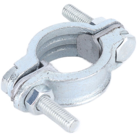 Collier de serrage robuste en acier carbone résistant aux hautes températures pour tuyaux en acier et joints en caoutchouc 39-49 mm