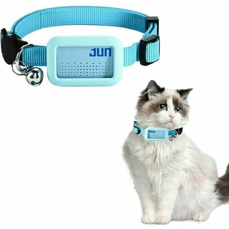 AUNRTB Collier de suivi résistant à la chaleur pour chien et chat, traqueur GPS pour chien, traqueur GPS en temps réel pour animaux de compagnie