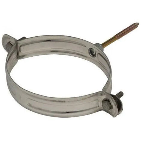 Collier de suspension inox, diamètre 97