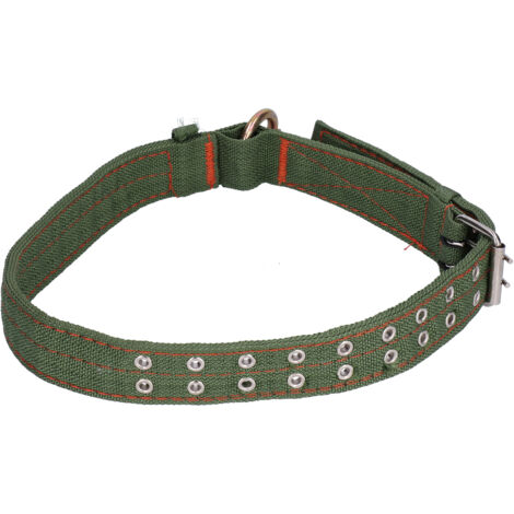 Collier de Traction pour Bovins, Lanière en Toile Réglable pour Bétail, Collier de Transport pour Vaches, Accessoire d'Élevage, Taille M 4.5x124cm, Convient aux Bovins 750kg
