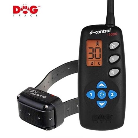 Collier d'entraînement professionnel 600 mètres submersible Dogtrace D-Control 600, pour 1 ou 2 chiens.
