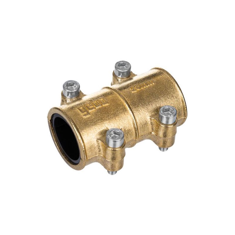 Gebo - Collier de réparation en laiton pour tube cuivre ø 14 mm