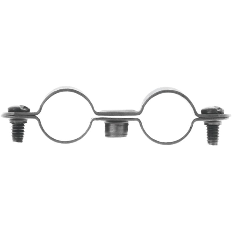 Collier double pour tube de 16 mm - boite de 50