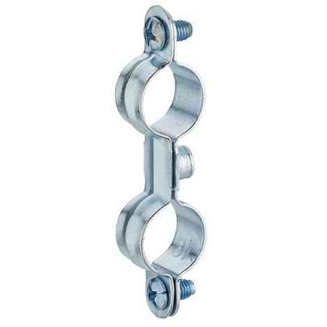 collier double f 7x150 ø18 sachet 5 pièces
