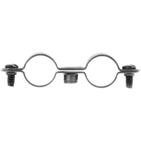 collier double pour tube de 16 mm - sachet de 10