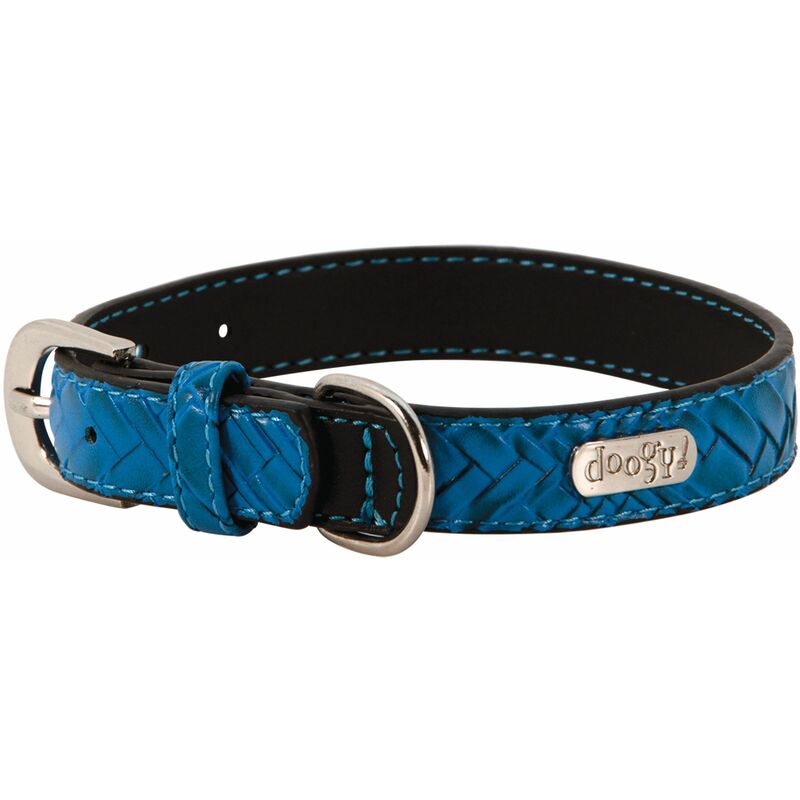 Collier chien Dundee Bleu Taille : T4