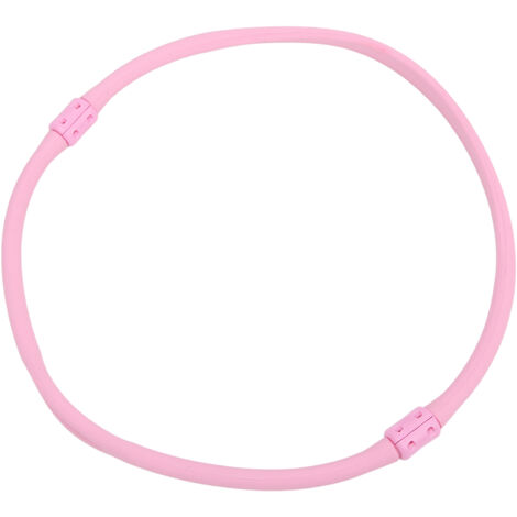 Collier Élastique en Silicone pour Apnée - Deuxième Étage Régulateur de Plongée - 80 cm Rose