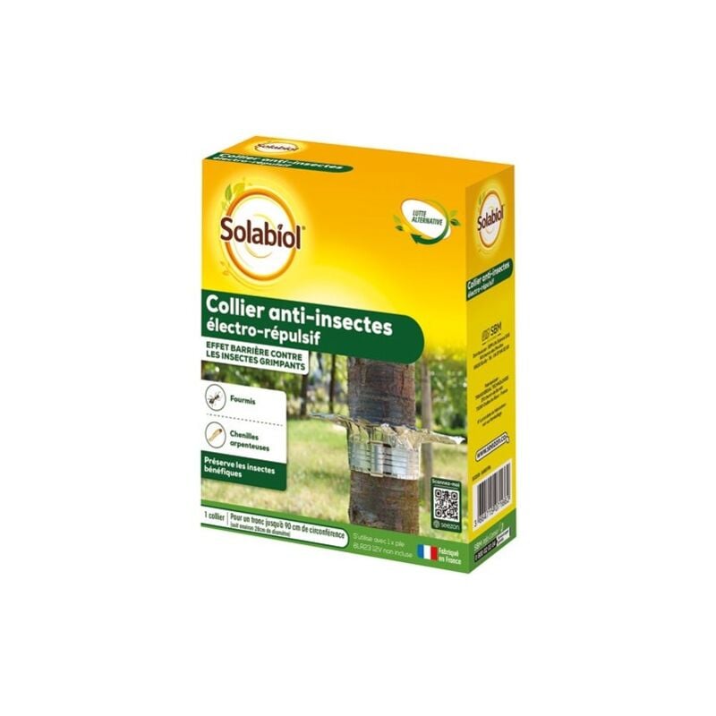 Solabiol - Collier anti-insectes électro répulsif