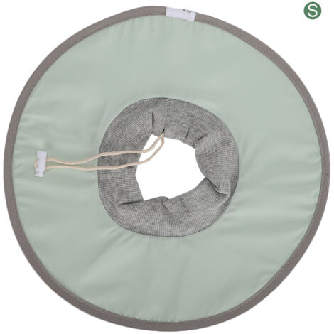 Collier Élisabéthain Léger et Respirant pour Chat - Anti-Léchage et Imperméable, Collier de Protection Taille S