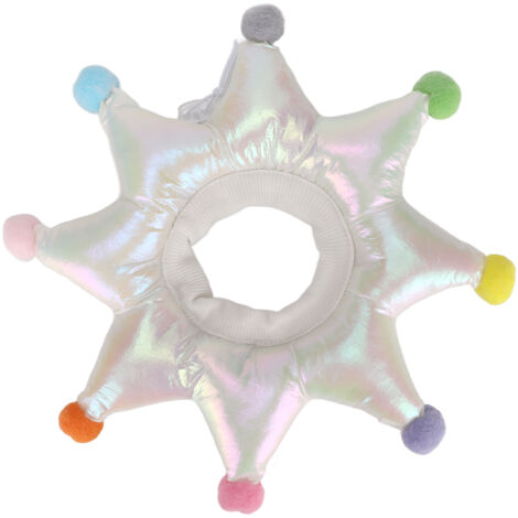 Collier Élisabéthain pour Chat Imperméable et Ajustable - Collier Anti-Griffes pour Récupération Animale