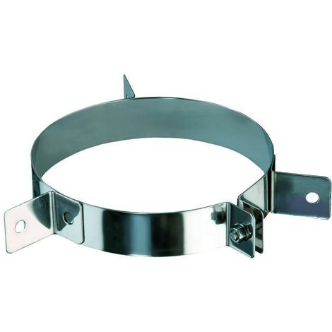 Collier en acier inoxydable pour tirants d80